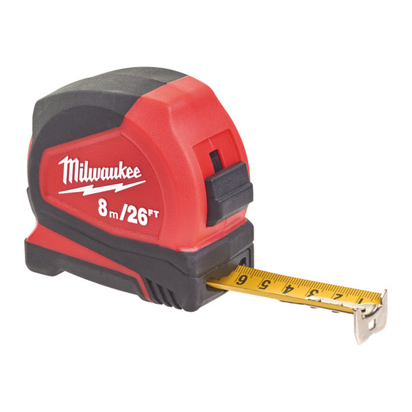 Milwaukee Power Tools, , Milwaukee Pro Compact 8m-26ft Tape Measure
