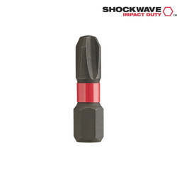 Milwaukee PZ3 25 mm Shockwave 3 Bits 25 pack 