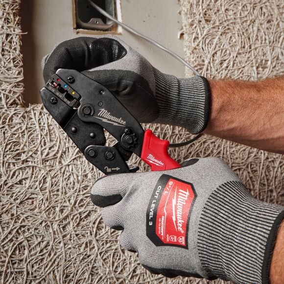 Milwaukee Power Tools, , Milwaukee Ratchetting Terminal Crimper