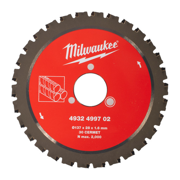 Milwaukee Power Tools, Milwaukee Rebar Cutting Blade 137x28mmx30T