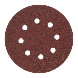 Milwaukee Sanding Discs P120 Grit 125mm - 10pcs