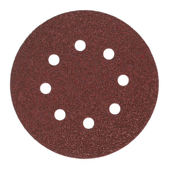 Milwaukee Power Tools, Milwaukee Sanding Discs P60 Grit 125mm - 10pcs