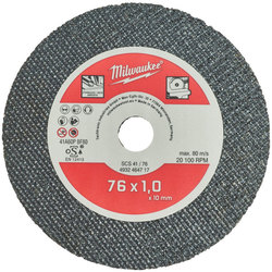 Milwaukee SCS41/76 Abrasive Wheel