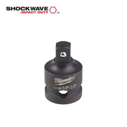 Milwaukee SHOCKWAVE 1/2 - 3/8" Square Drive Adaptor 