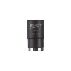 Milwaukee SHOCKWAVE 13 mm 1/2" Short Impact Socket 