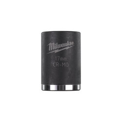 Milwaukee SHOCKWAVE 17 mm 3/8" Short Impact Socket