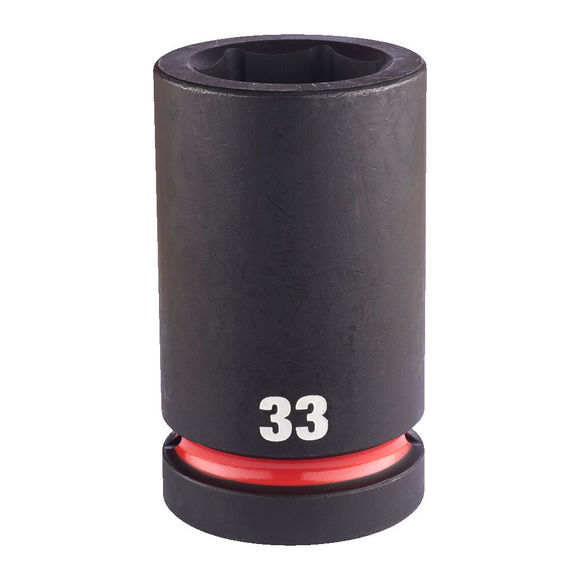 Milwaukee Power Tools, Milwaukee Shockwave 1" Deep Socket 33mm