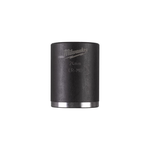 Milwaukee Power Tools, Milwaukee SHOCKWAVE 24 mm 1/2" Short Impact Socket