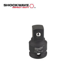 Milwaukee SHOCKWAVE 3/8 - 1/2" Square Drive Adaptor 