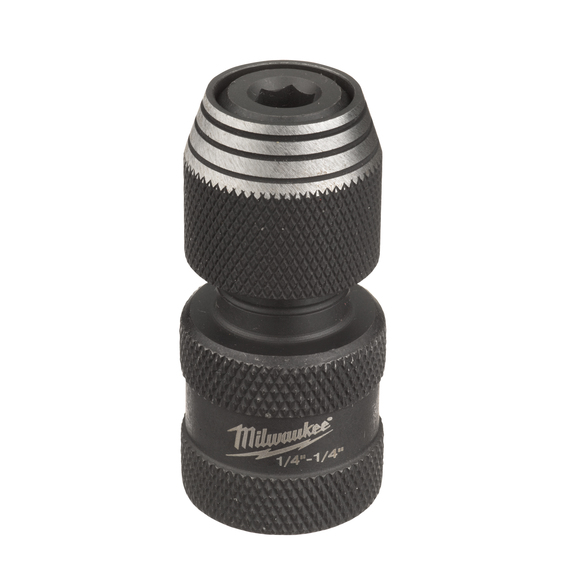 Milwaukee Power Tools, Milwaukee Shockwave Adaptor 1/4" Square To 1/4" HEX