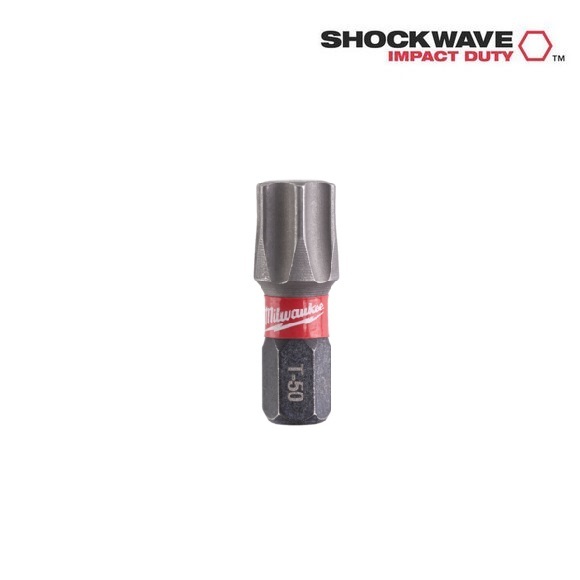 Milwaukee Power Tools, Milwaukee Shockwave TX50 25mm - 2pcs