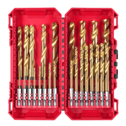 Milwaukee SHW 25 Piece Red Hex HSS Drill Set