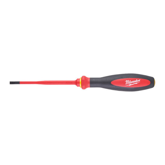 Milwaukee Power Tools, Milwaukee Slim VDE Slotted 0.8 x 4 x 100 Screwdriver