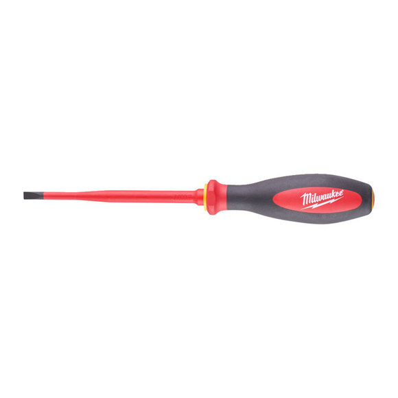 Milwaukee Power Tools, Milwaukee Slim VDE Slotted 1.0 x 5 x 125 Screwdriver