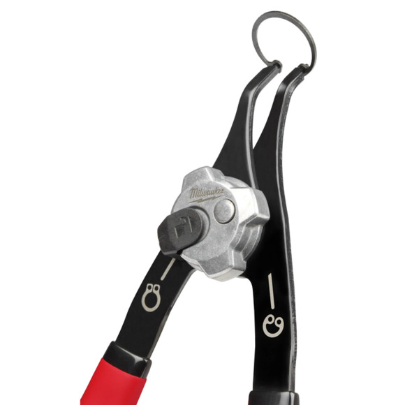 <BRAND>, Milwaukee Small 45 Degree Circlip Plier 0.9mm
