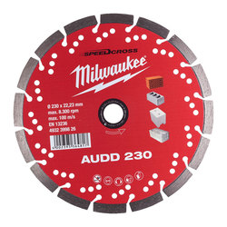 Milwaukee SPEEDCROSS AUDD 230 Diamond Blade