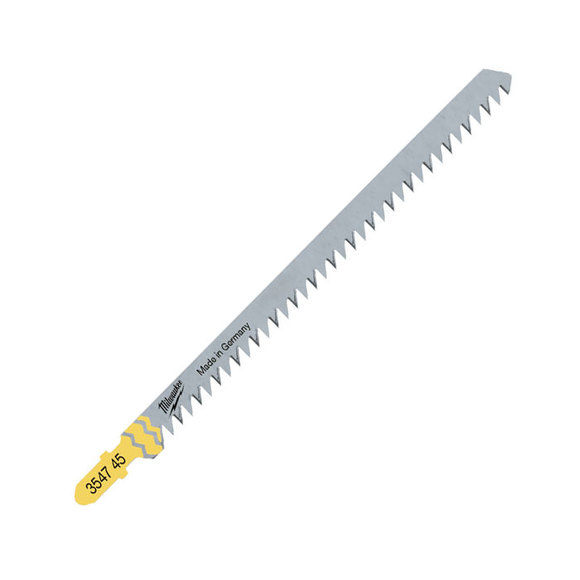 Milwaukee Power Tools, Milwaukee T744D Long Fast Cutting Jigsaw Blade for Wood