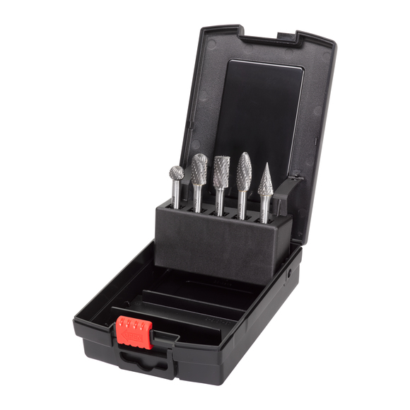 Milwaukee Power Tools, Milwaukee TC Burr Set 6 x 12.7mm - 5pcs