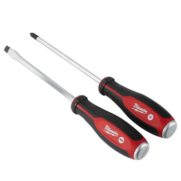 Milwaukee Power Tools, Milwaukee TRI-LOBE Demolition Screwdriver Twin Pack