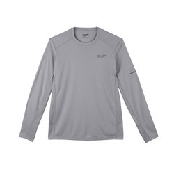 Milwaukee WWLSG Performance Long Sleeve T-Shirt/Grey - Medium