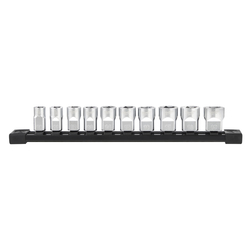Milwuakee 3/8" Drive Metric Chrome Sockets 10pcs