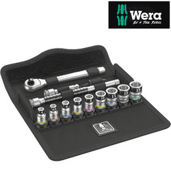 Wera Zyklop Metal Ratchet 1/4" Drive 13 Piece Set Metric 