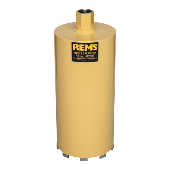 REMS Tools, REMS 162x320mm Diamond Core Drilling Crowns LS For Dry Drilling