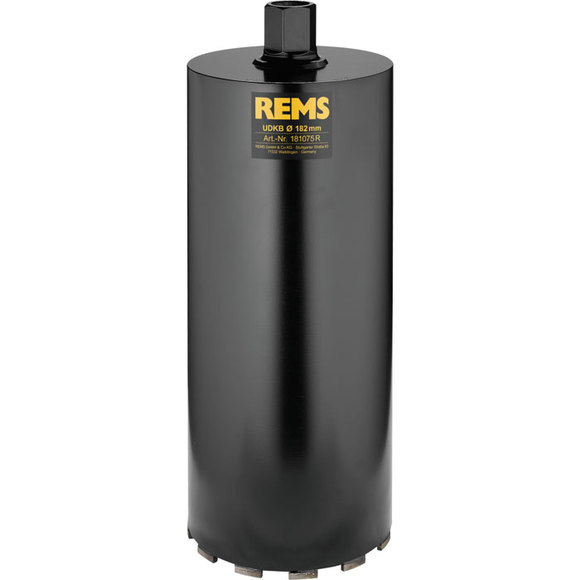 REMS Tools, REMS 182 x 420 mm Universal Diamond Core Drilling Crown