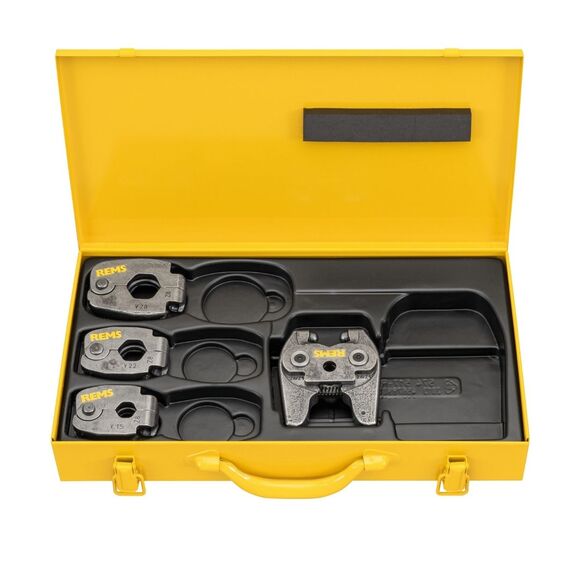 REMS Tools, Rems 574616 V15 V22 V28 S Pressring & Mini Z8 Adaptor Ring Set