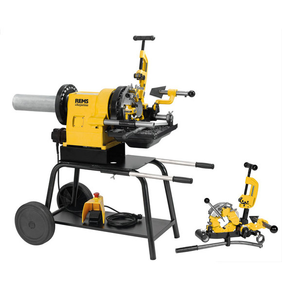 REMS Tools, REMS Magnum 4000L-T Pipe Threading Machine 240v