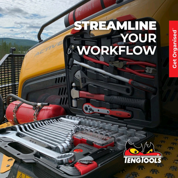Teng Tools, , TengTools 1/2" Socket & Tool Heavy Duty Vehicle Set - 105pcs
