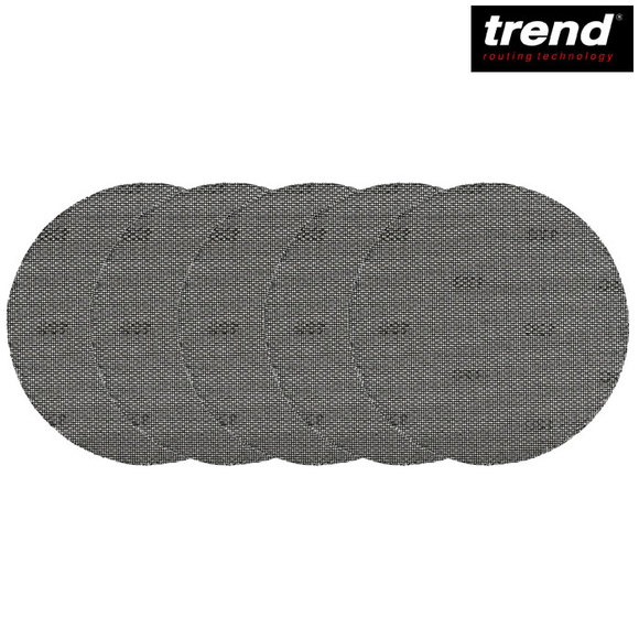 Trend Routing, Trend 225 mm P120 Mesh Sanding Discs 5pc