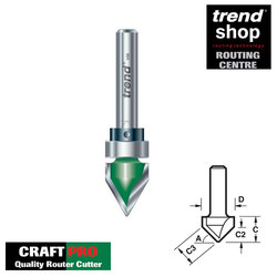 Trend C044B CraftPro 60 Degree Guided Groove Cutter