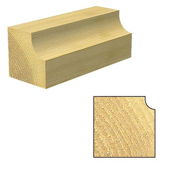 Trend Routing, , Trend C053A CraftPro 5 mm Radius x 10 mm Diameter