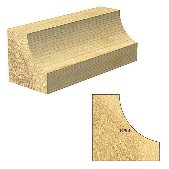 Trend Routing, , Trend C063C CraftPro Bearing Guided Radius 25.4 mm