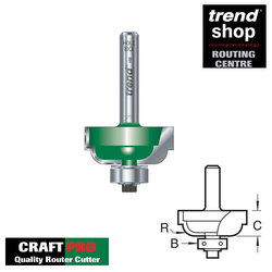 Trend C065 CraftPro Bearing Guided Cavetto 4.8 mm Radius