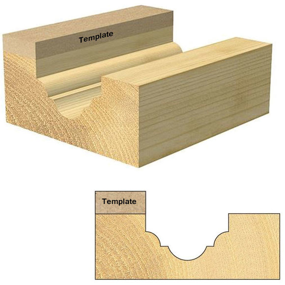 Trend Routing, , Trend C111 CraftPro Guided Classic Decor 4 mm Radius