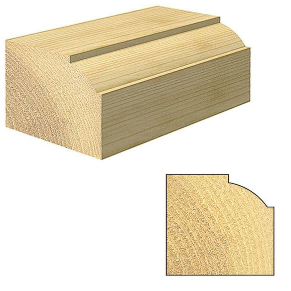 Trend Routing, , Trend C112 CraftPro Guided Flat Ovolo 12 mm Radius