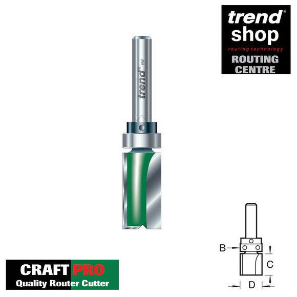 Trend Routing, Trend C121C CraftPro Bearing Guided Template Profiler 15.9 mm