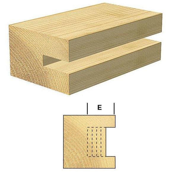 Trend Routing, , Trend C143A CraftPro One-Piece Slotting Cutter 3 mm