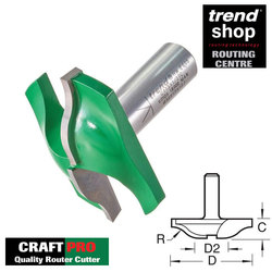 Trend C173 CraftPro Raised Ogee Panel Raiser 12 mm Radius