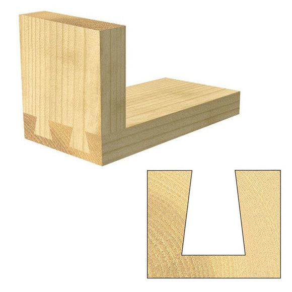 Trend Routing, , Trend C179 CraftPro Dovetail Cutter 25 mm Cut