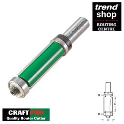 Trend C199 CraftPro 90 Degree Double Guided Trimmer 19 mm