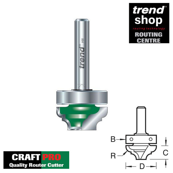 Trend Routing, Trend C201 CraftPro Guided Classic Panel 5.2 mm Radius