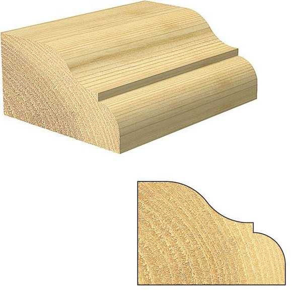 Trend Routing, , Trend C217 CraftPro Guided Elegant Mould 10.5 mm Radius