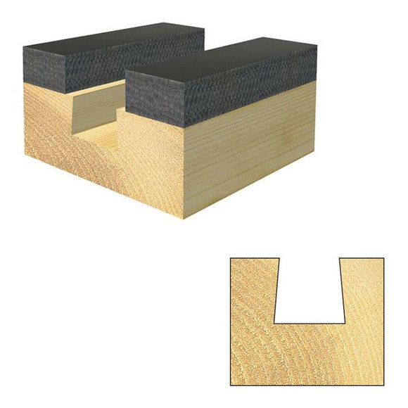 Trend Routing, , Trend C243 CraftPro Stair Housing Dovetail 22 mm Diameter