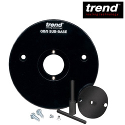 Trend GB/5/X Sub-Base For Milwaukee M18FTR Trim Router