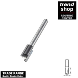 Trend TR12X1/4TC Two Flute Cutter 12 mm Diameter