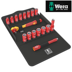 Wera 8100SB VDE1 ZYKLOP 3/8" Drive Ratchet Socket Set