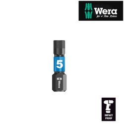 Wera 840/1 IMP DC IMPAKTOR Hex 5 x 25 mm Bit